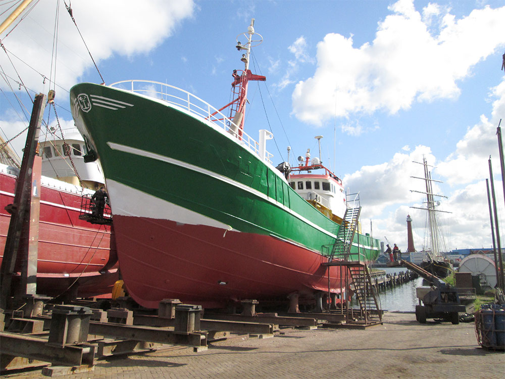 Guard standby vessel, New Grange